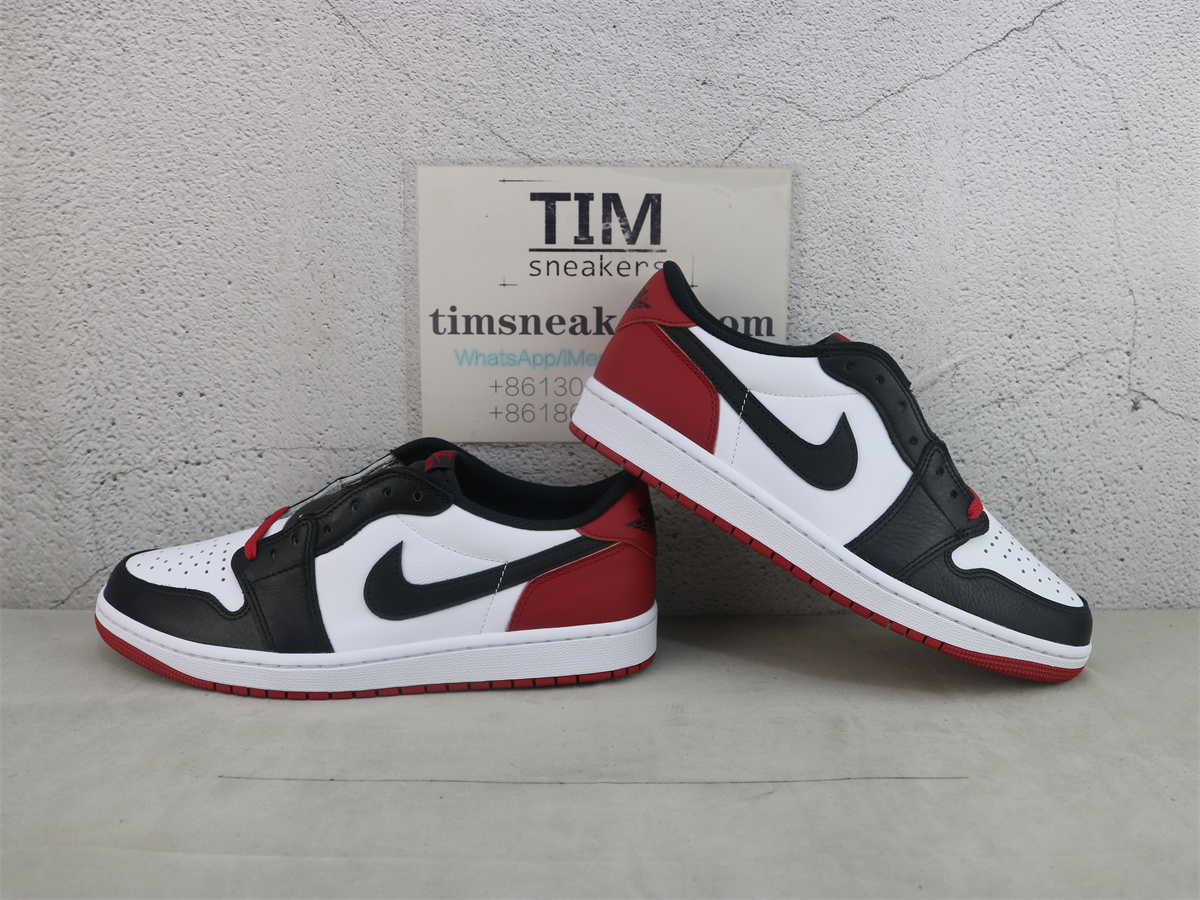 LJR Batch Air Jordan 1 Retro Low OG Black Toe CZ0790-106